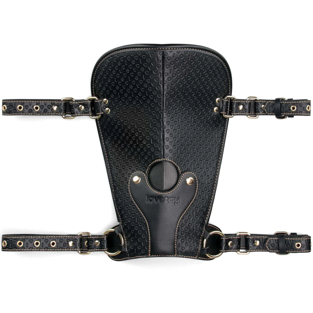 birds eye view of Rebellion Reign Dildo Saddle Rebellion Reign Dildo Saddle