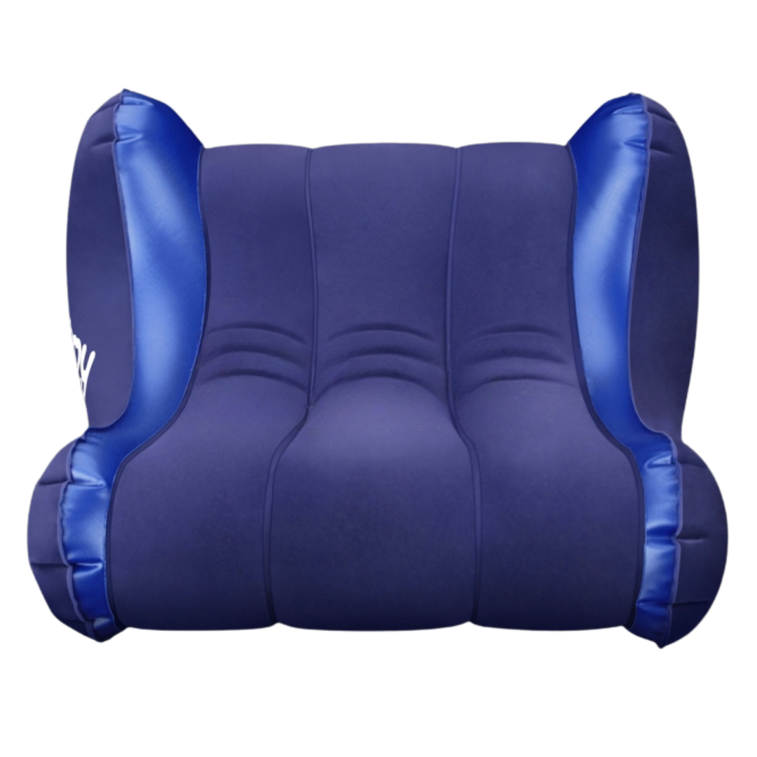 frontal view of Rebellion Reign Inflatable Positioning Cushion 
