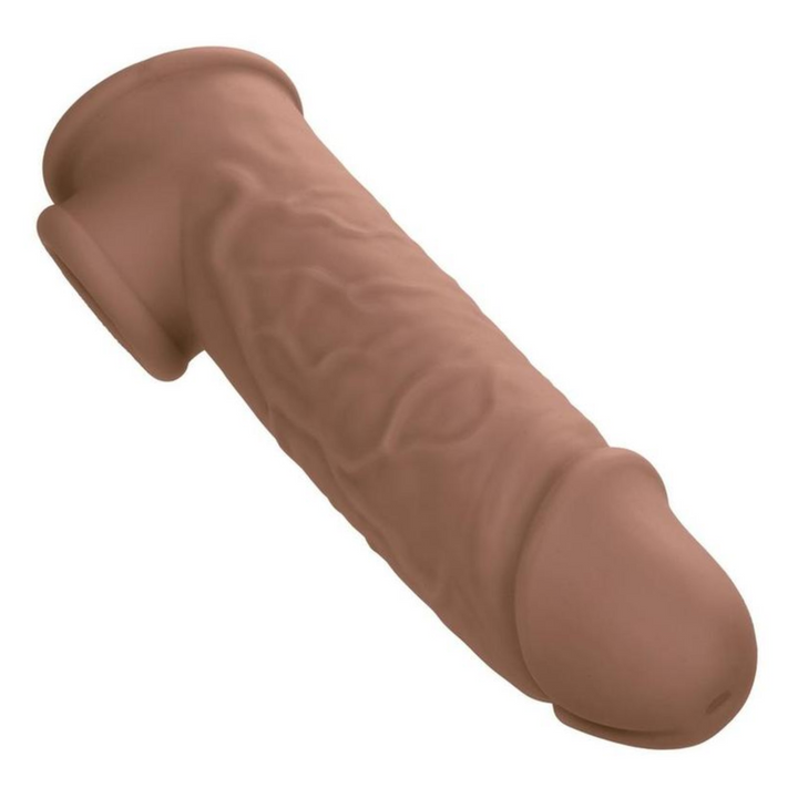 view of tip from Performance Maxx Life-Like Extension 7in - in brown color
