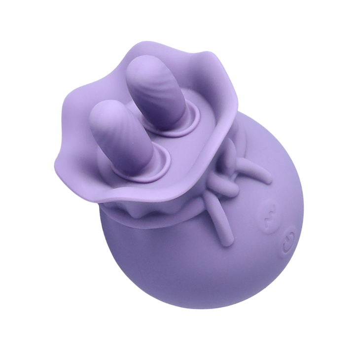 view of nodules from Lavender Lover - Double Tongue Clit Licker