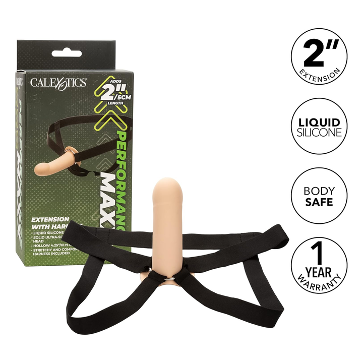 Performance Maxx Extension with Harness as seen inside of packaging 