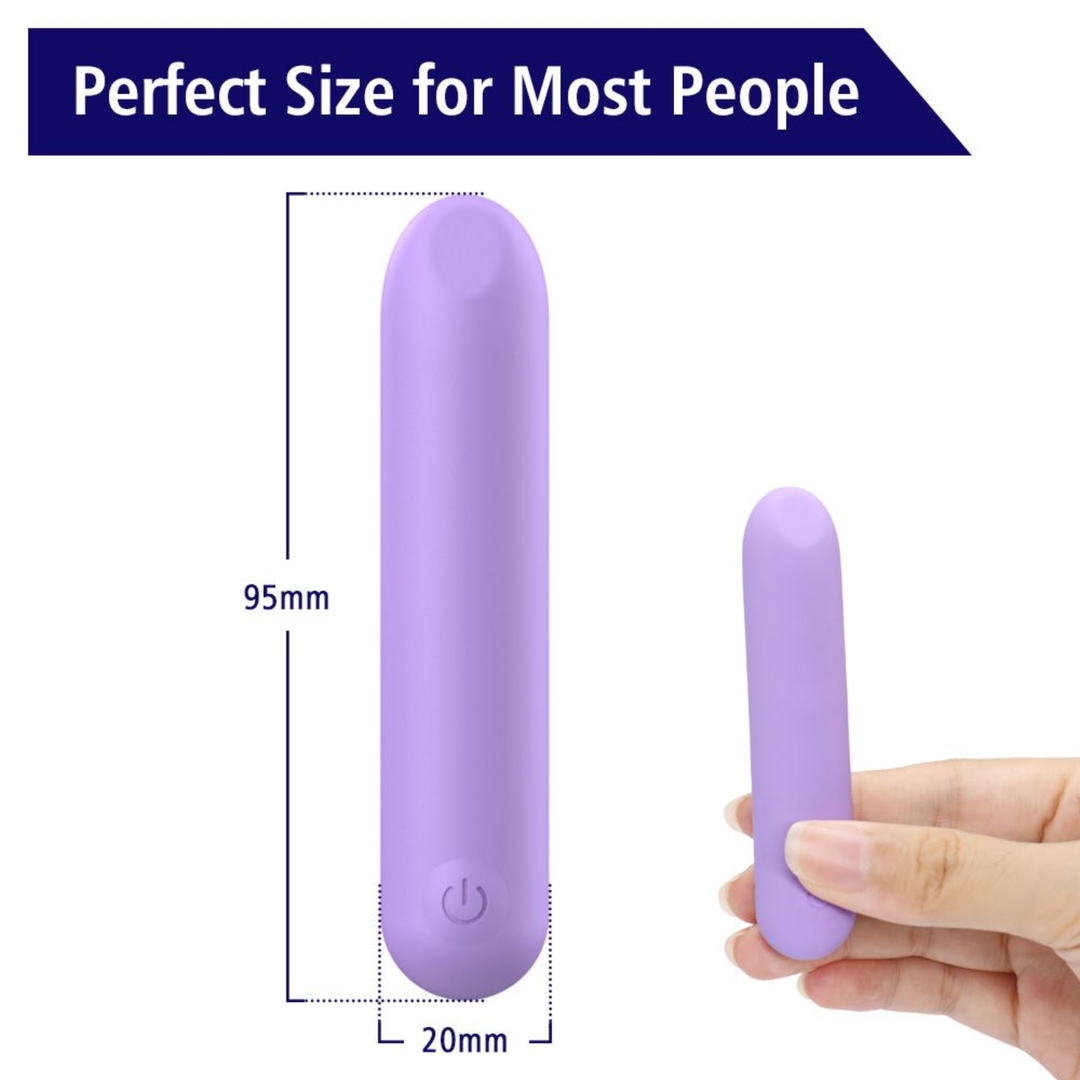 Vibrating Rechargeable Bullet perfect size for most people 