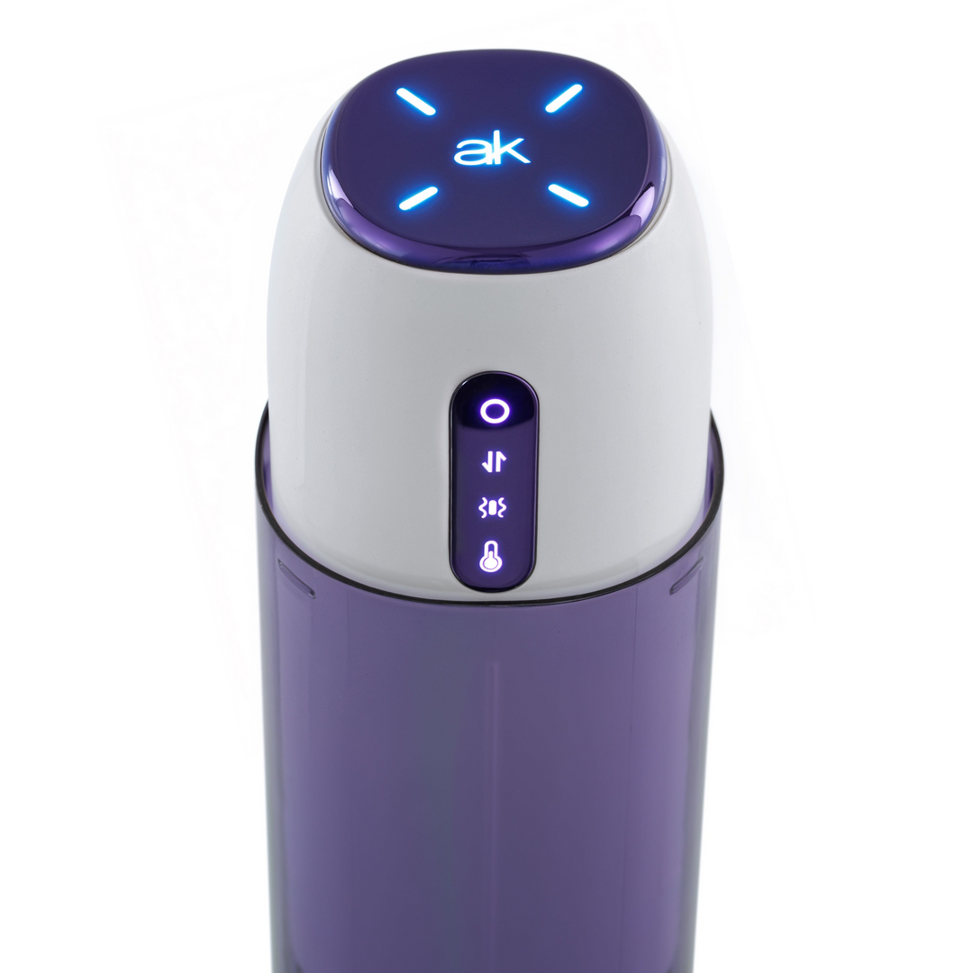 glowing LED lights from Super Series Adjustable Length Masturbator 
