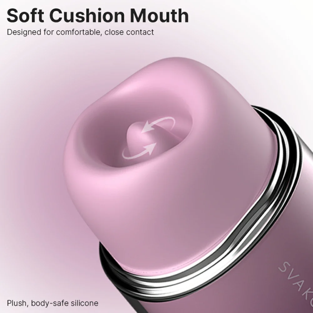 soft cushion mouth Klitty Silicone Rechargeable Clitoral Stimulator 