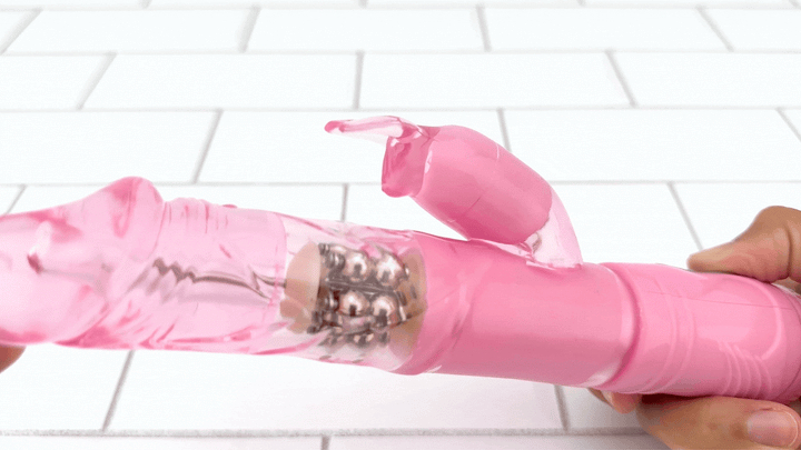 GIF of rabbit ears vibrating