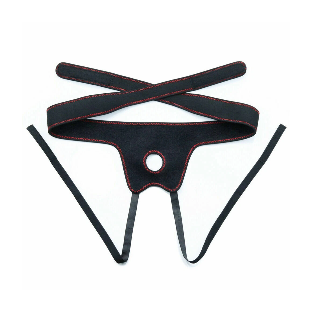 backside of 8.5 Inch Easy Strapon Set full product view 