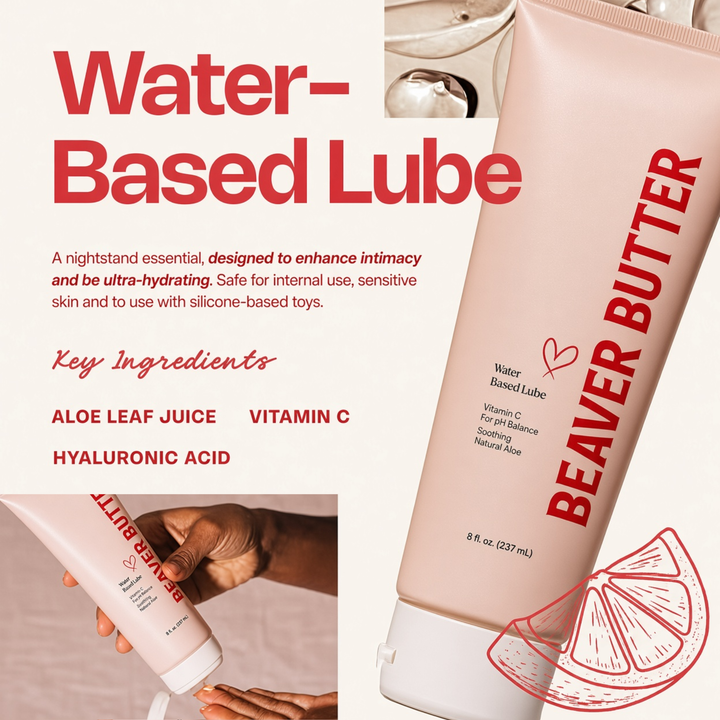 Beaver Butter Water Based Lubricant 3oz product details 