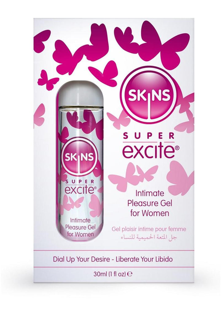Skins Super Excite Clitoral Stimulation Gel 1 Fl oz (30ml)