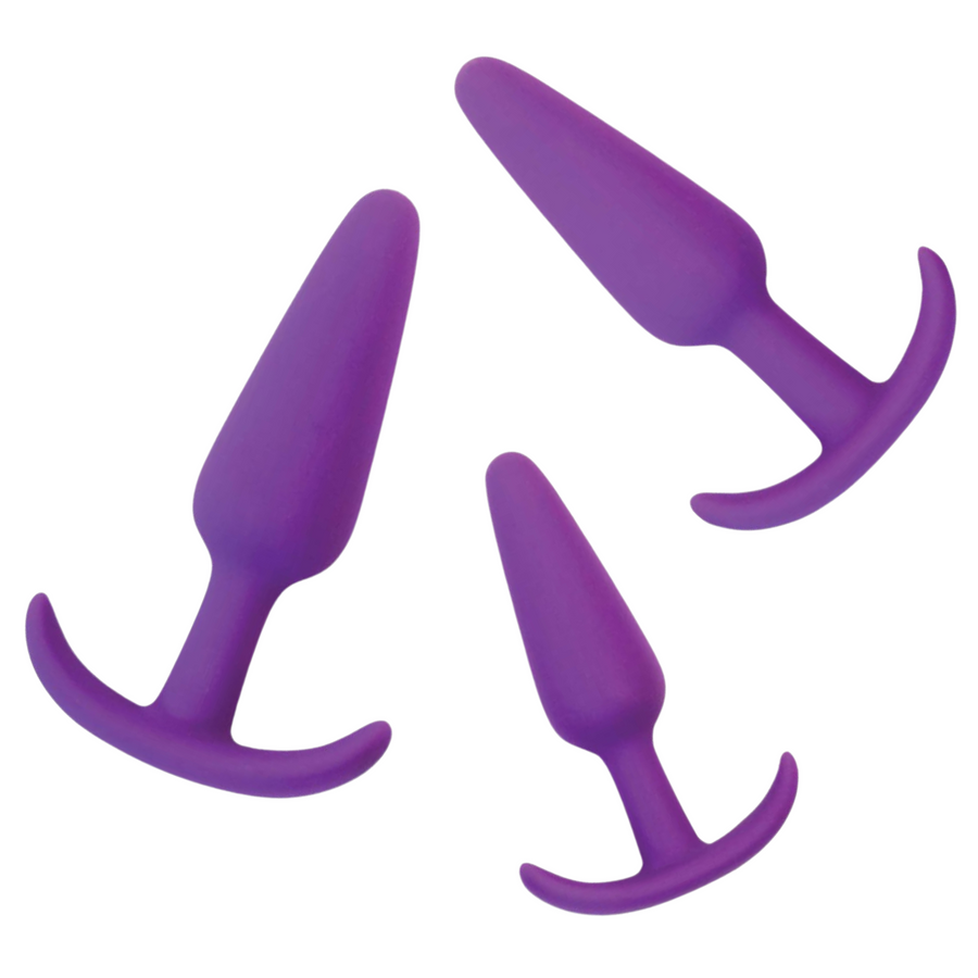 Rump Rockers 3pc Silicone Anal Training Set - Anal Toys