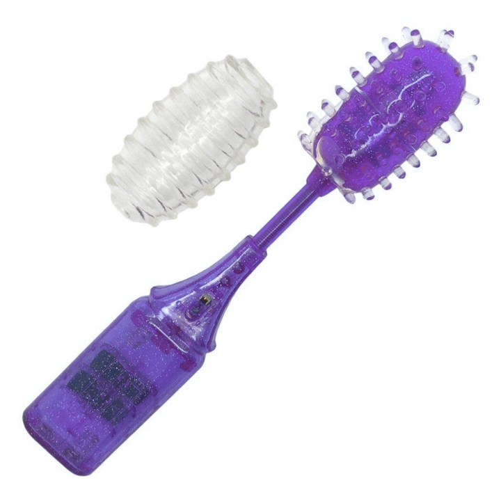 purple 8 inch Clit Wand Vibrator Sex Toy 