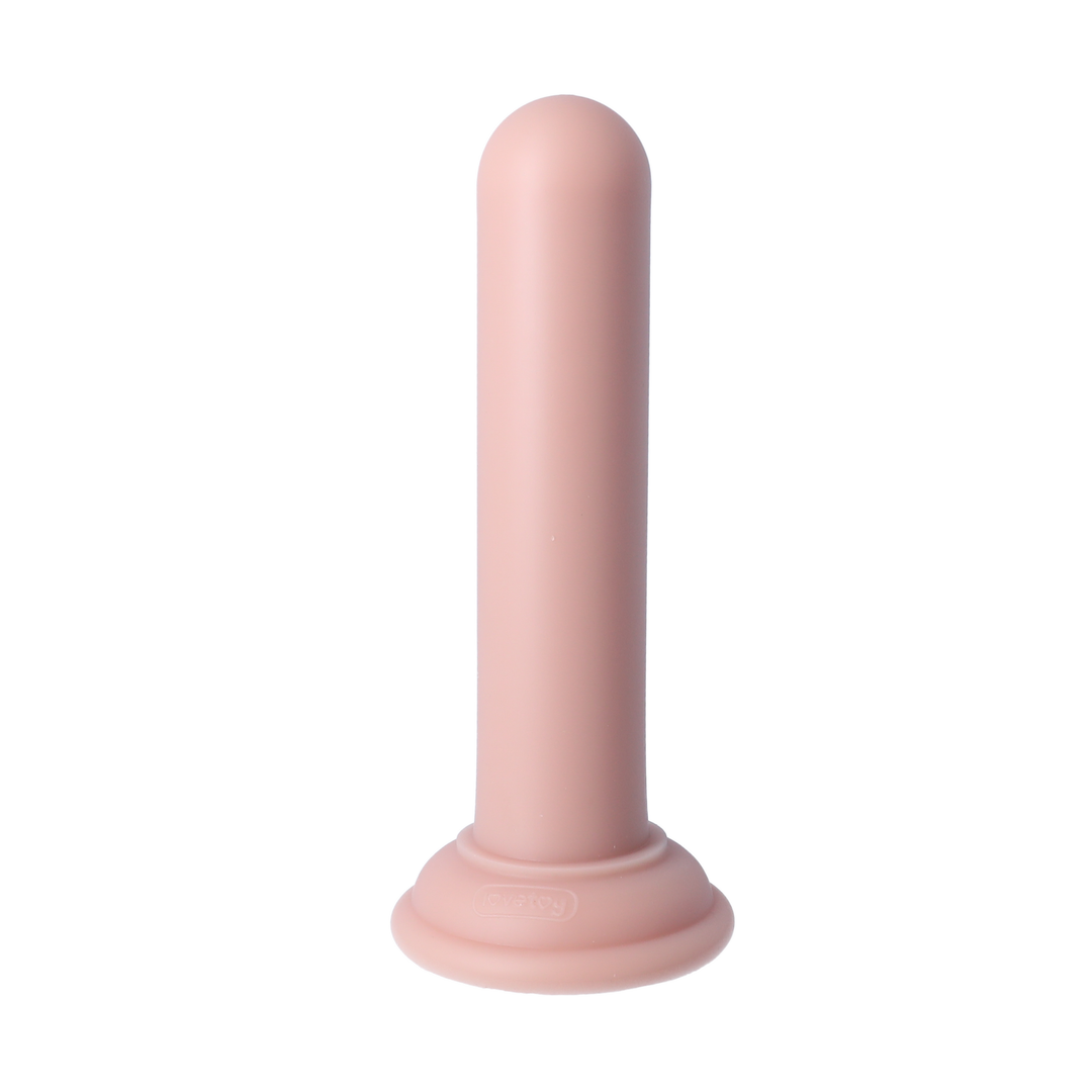 beige peg from INGEN 9 inch Enhanced Hollow Strap-On Set 