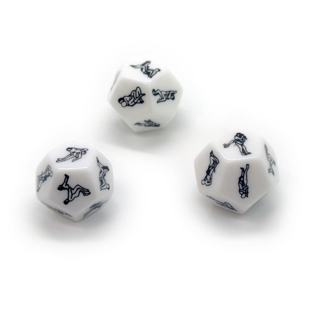 3 Erotic Position Dice from TooTimid.