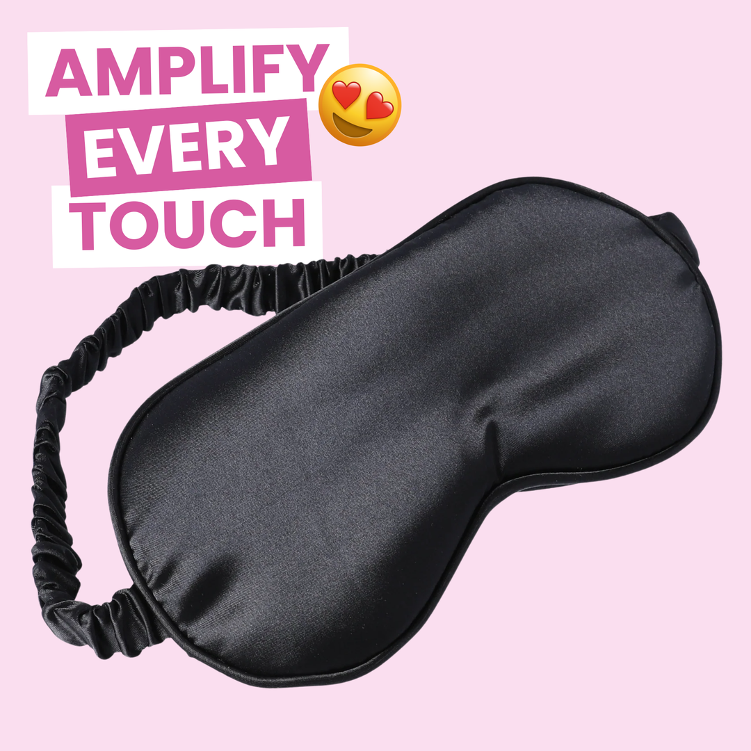amplify every touch Black Satin Mask 