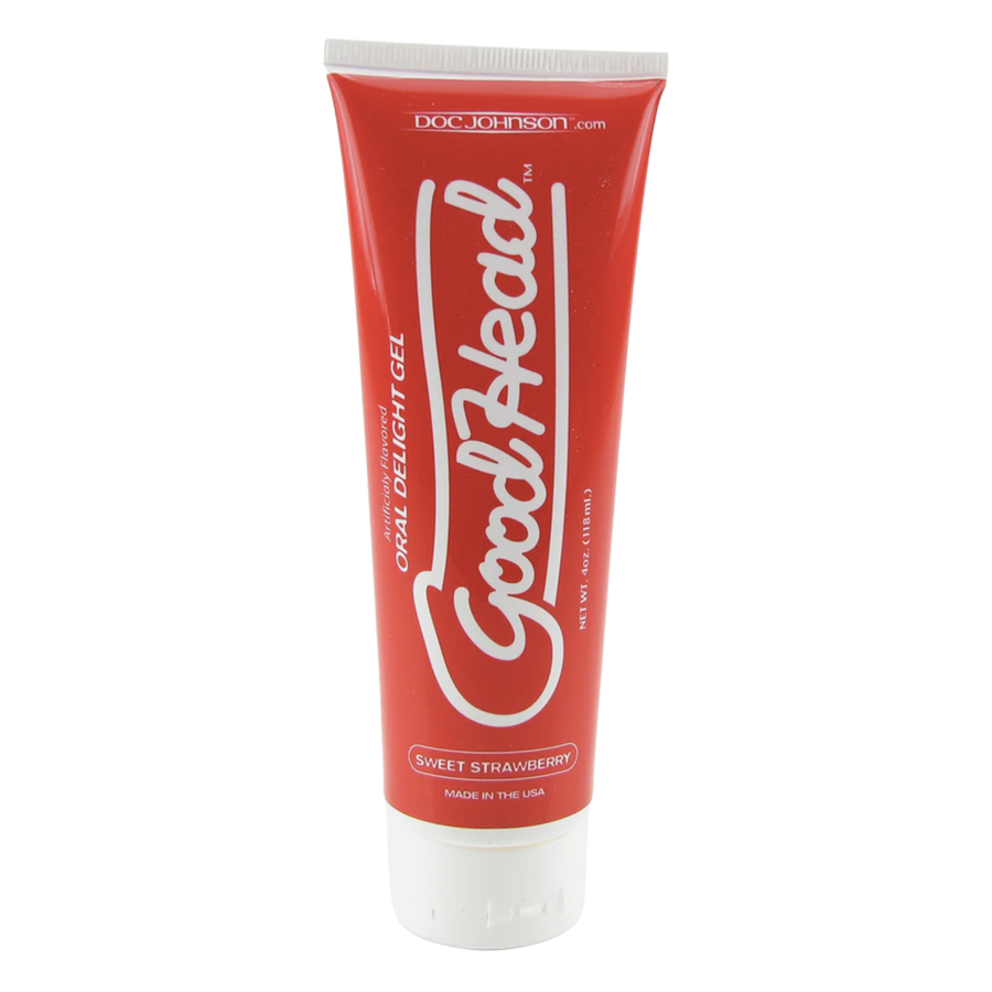 Sweet strawberry goodhead oral delight gel tube