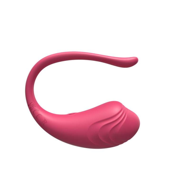 back view of bluetooth vibrating egg
