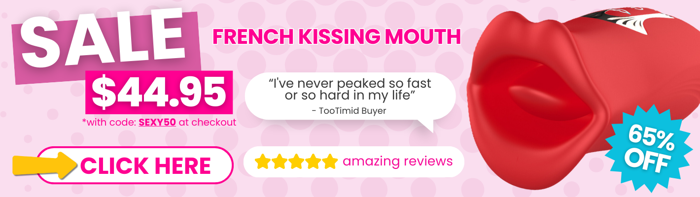 French kissing mouth sale $44.95. Click here
