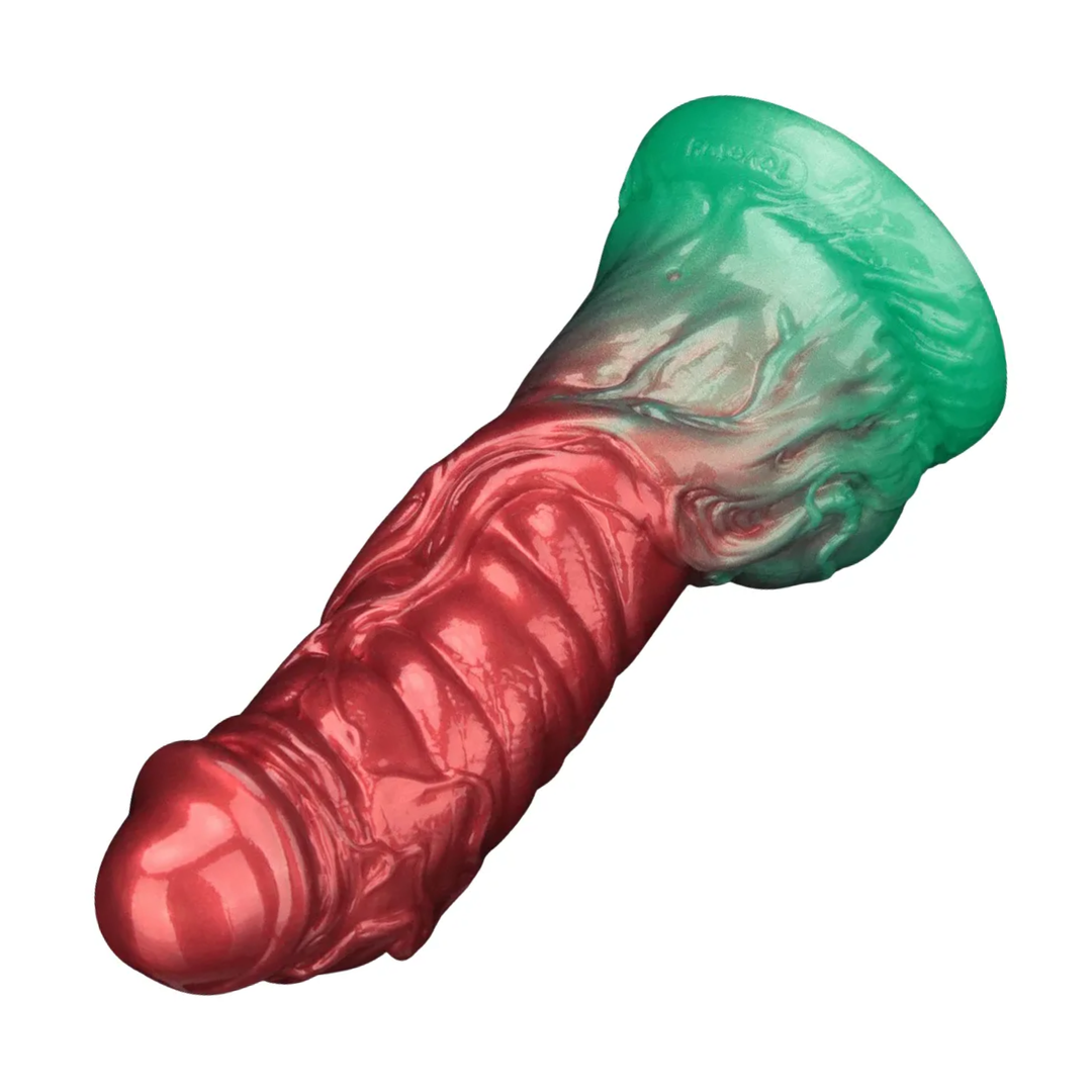strong suction cup base and soft squishy tip from 7.5 inch Dual Density Silicone Inflatable Dildo 