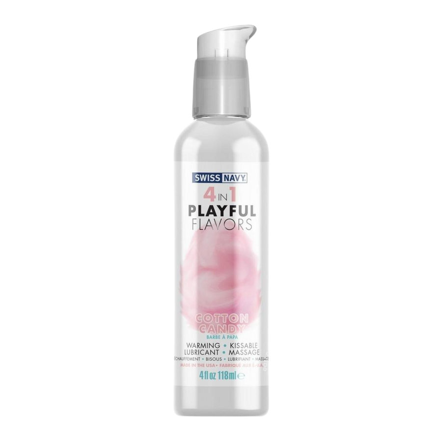 Swiss Navy 4-in-1 Flavored Lubricant Cotton Candy