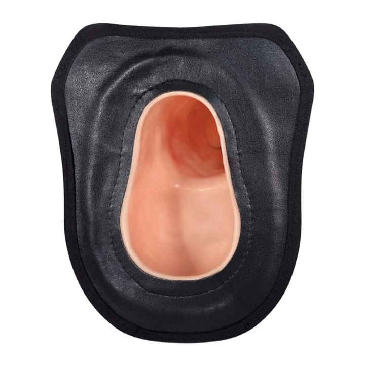 zoom in on hollow dildo interior 