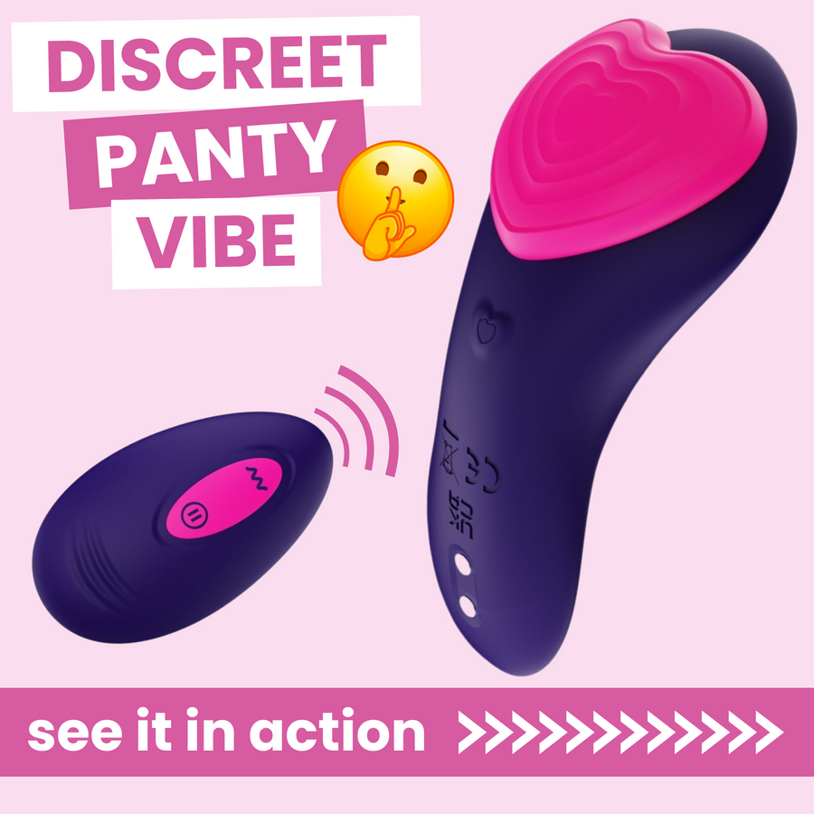 Discreet Panty Vibe. See it in action. 