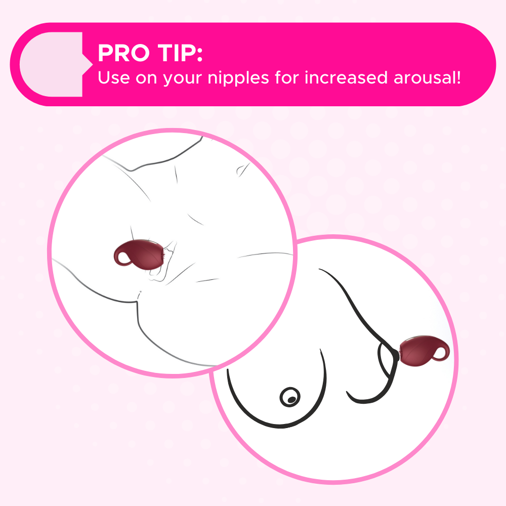 Silicone Lil' Lapper Mini Clit Licker - Perfect for Nipple Play Too!