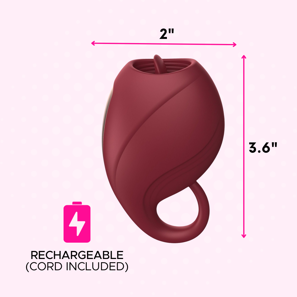 Silicone Lil' Lapper Mini Clit Licker - Perfect for Nipple Play Too!