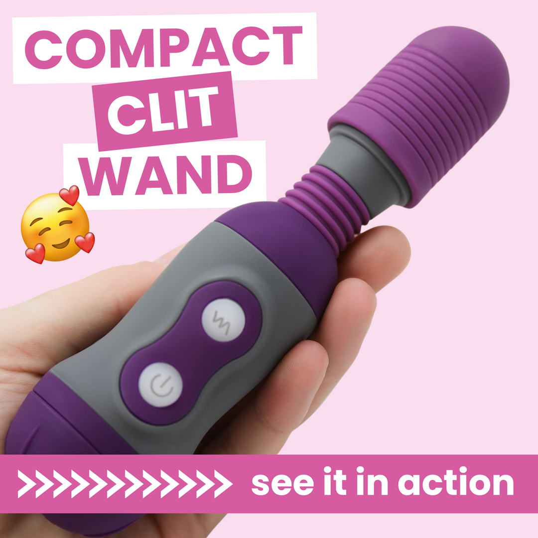 Shop Mini Wand Personal Clit Massager | Wand Massagers TooTimid.com Shop Mini Wand Personal Clit Massager | Wand Massagers TooTimid.com