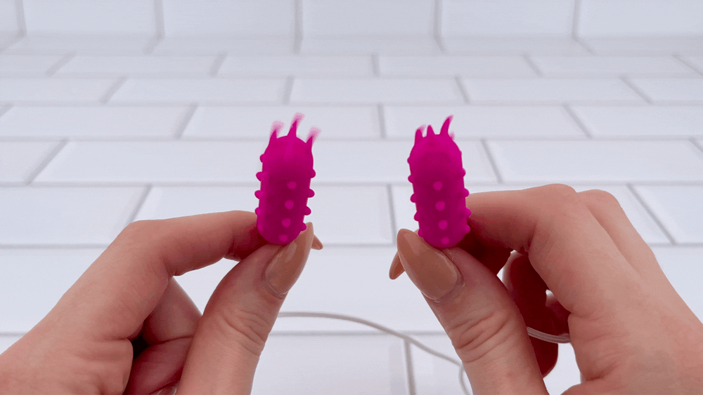 GIF OF 5 Function Nubby Bullets on high intensity 