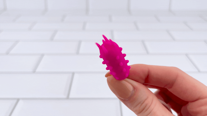 GIF of one bullet vibrating 5 Function Nubby Bullets