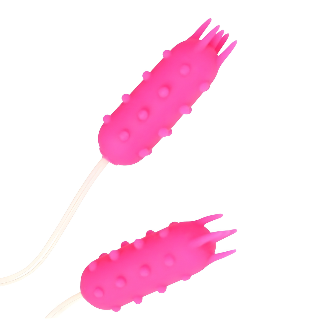 close up of 5 Function Nubby Bullets ticklers tease for pleasure