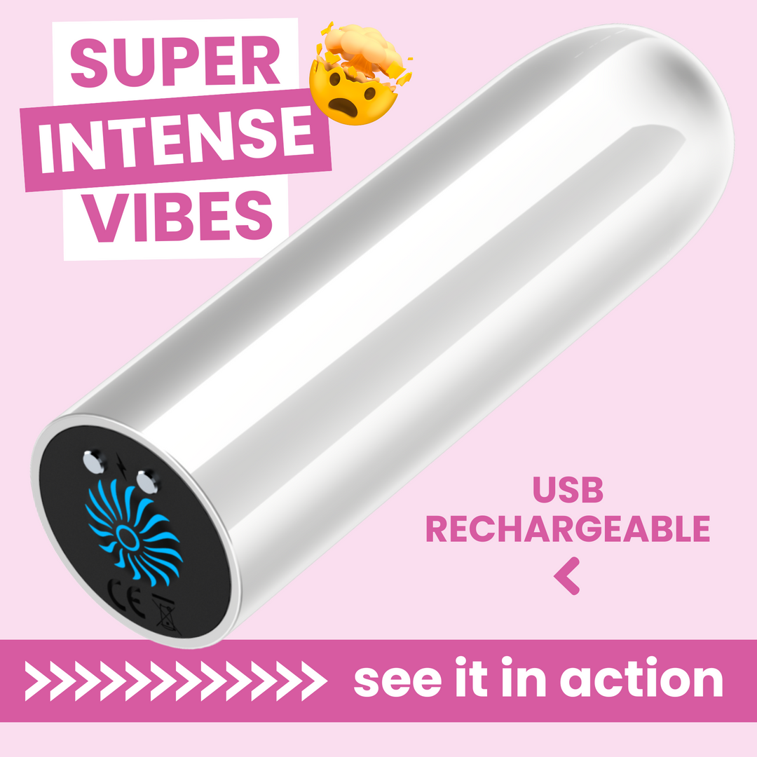 Powerful Rechargeable Vibrating Bullet | Sex Toys For Women TooTimid.com Powerful Rechargeable Vibrating Bullet | Sex Toys For Women TooTimid.com