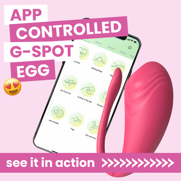 App controlled g-spot egg. See it in action
