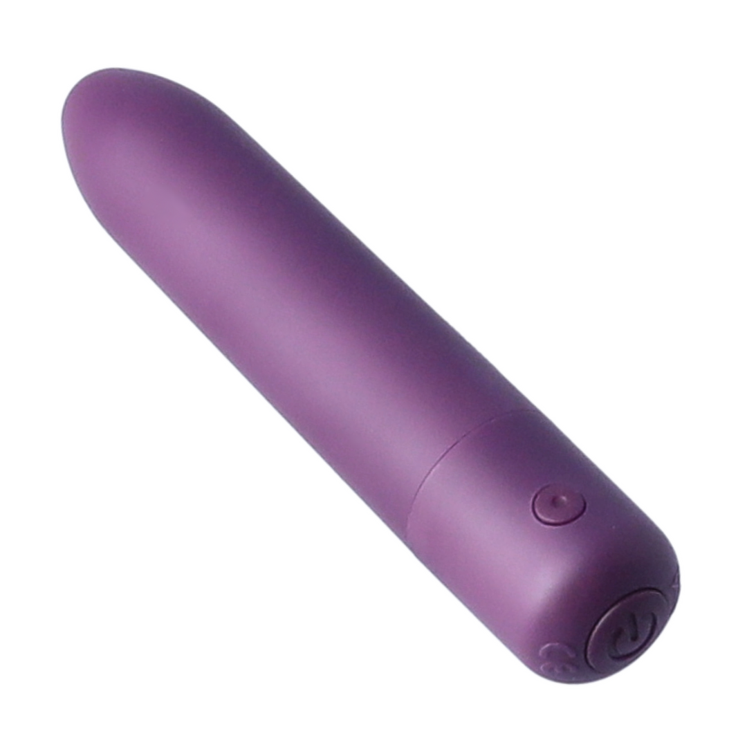 dark purple Rechargeable Bullet Vibrator  by TooTimid