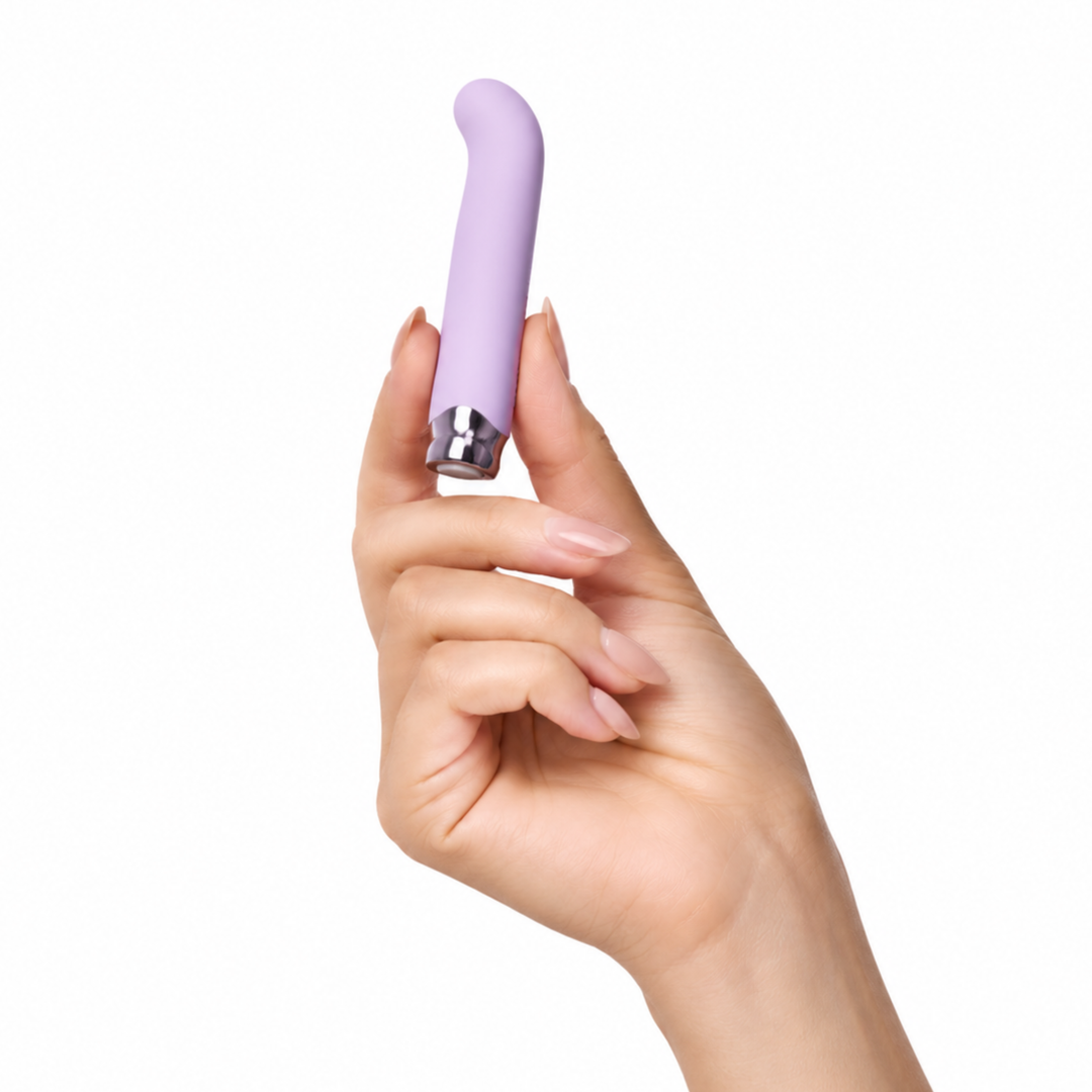hand holding Pinpoint Precision Bullet Vibrator 