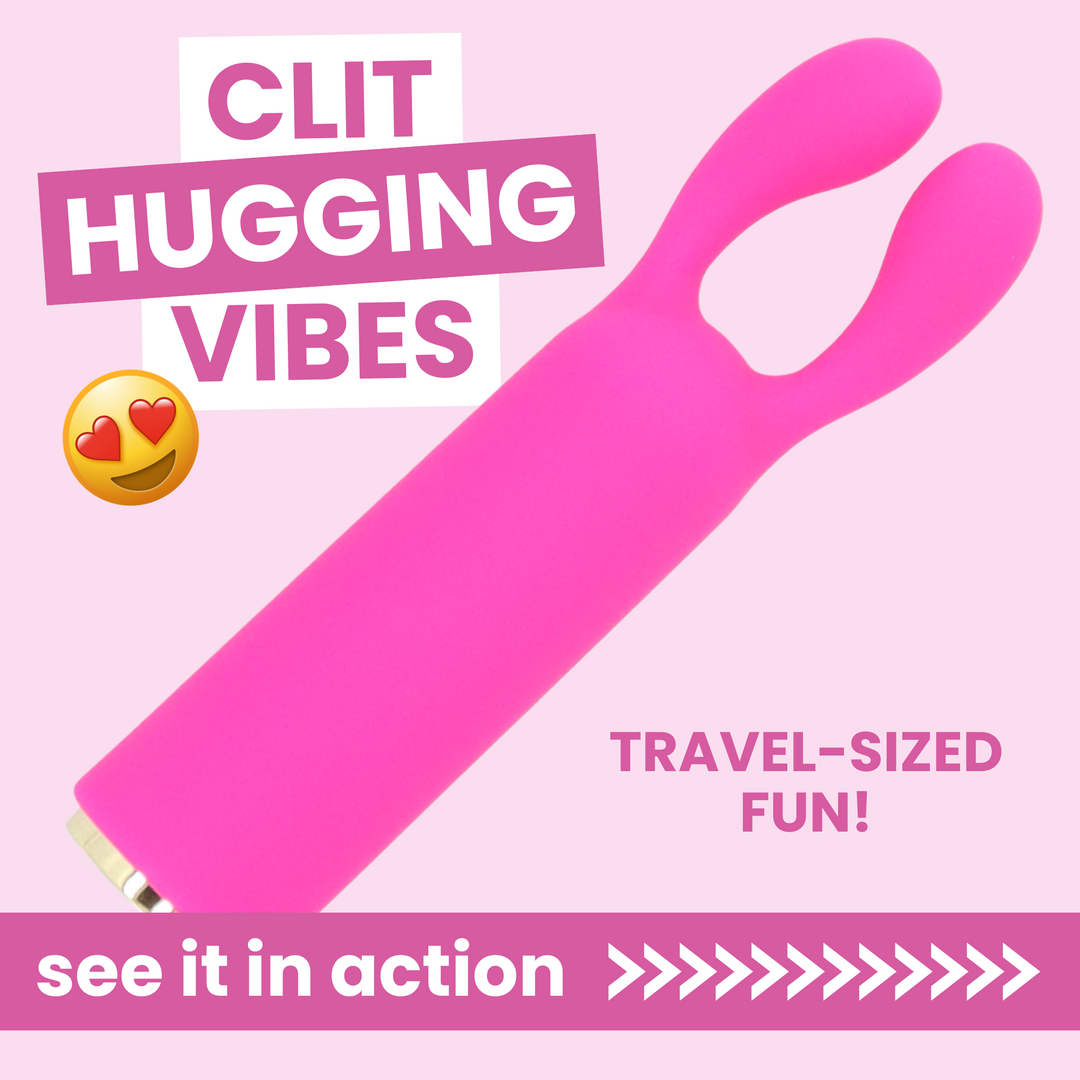 Mini Clit Encasing Vibe clit hugging vibes travel-sized fun! see it in action 