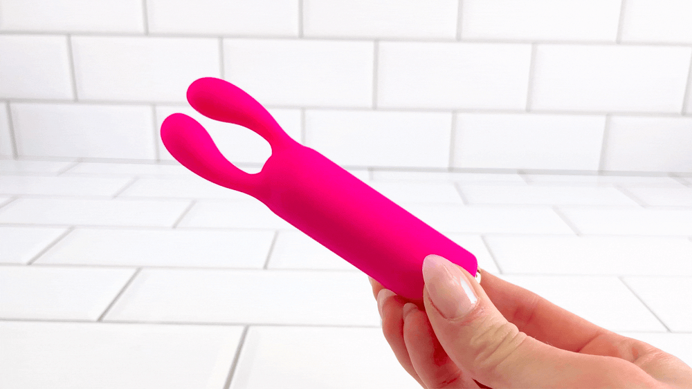 slow vibrations from magenta pinpoint clitoral vibrator 