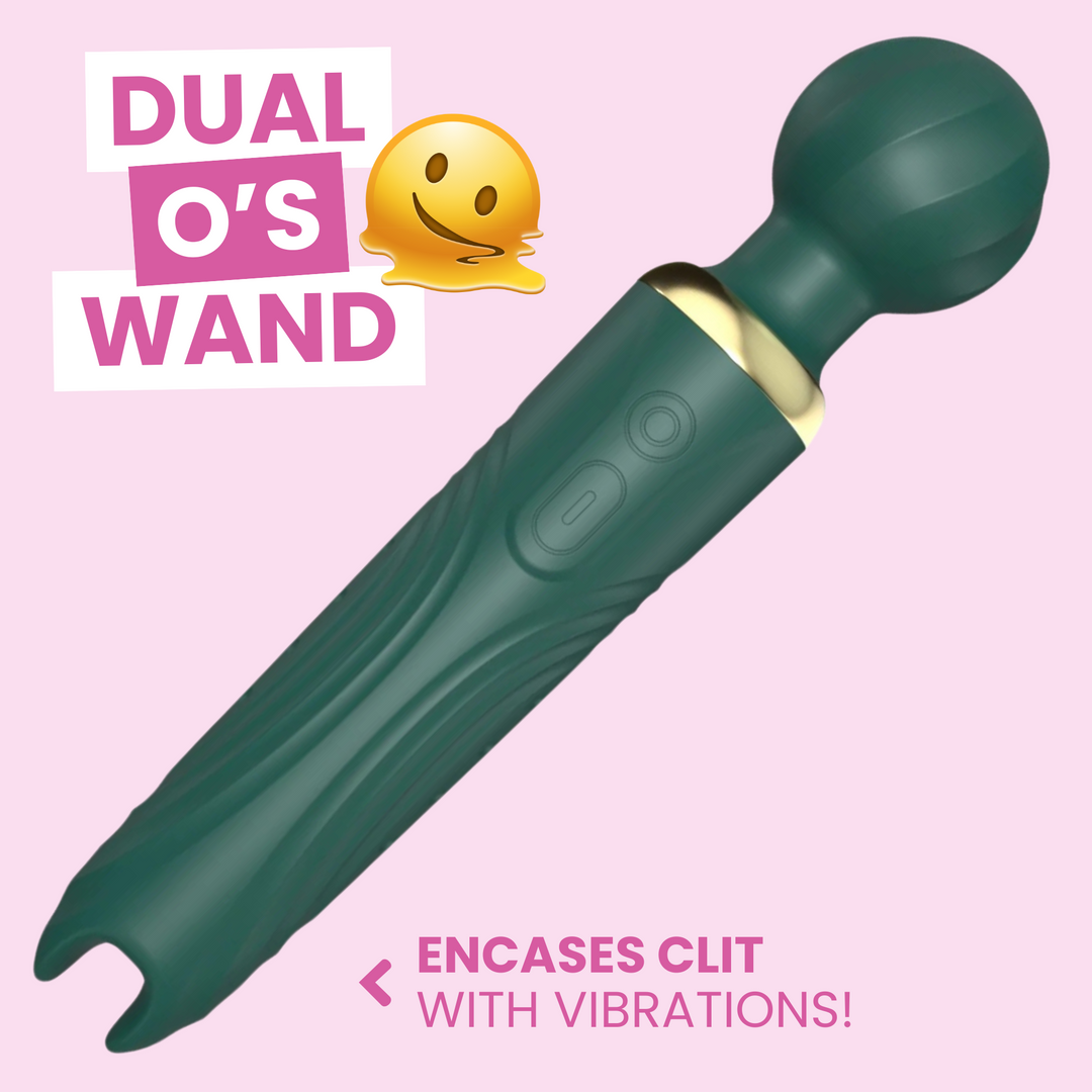 Delight Duo Dual-Ended Wand Massager TooTimid.com Delight Duo Dual-Ended Wand Massager TooTimid.com