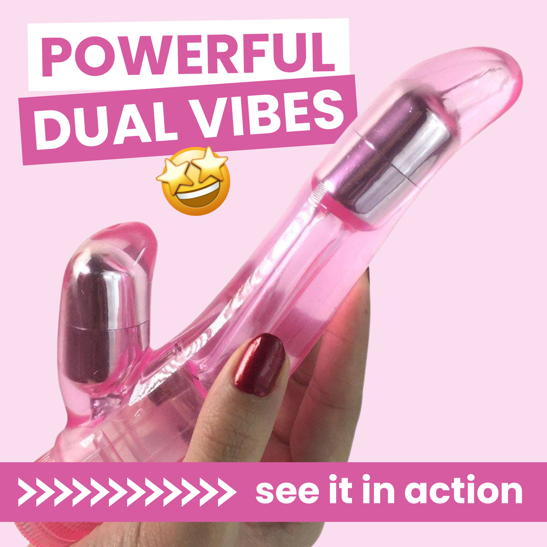 powerful dual vibes see it in action dual action vibrator 
