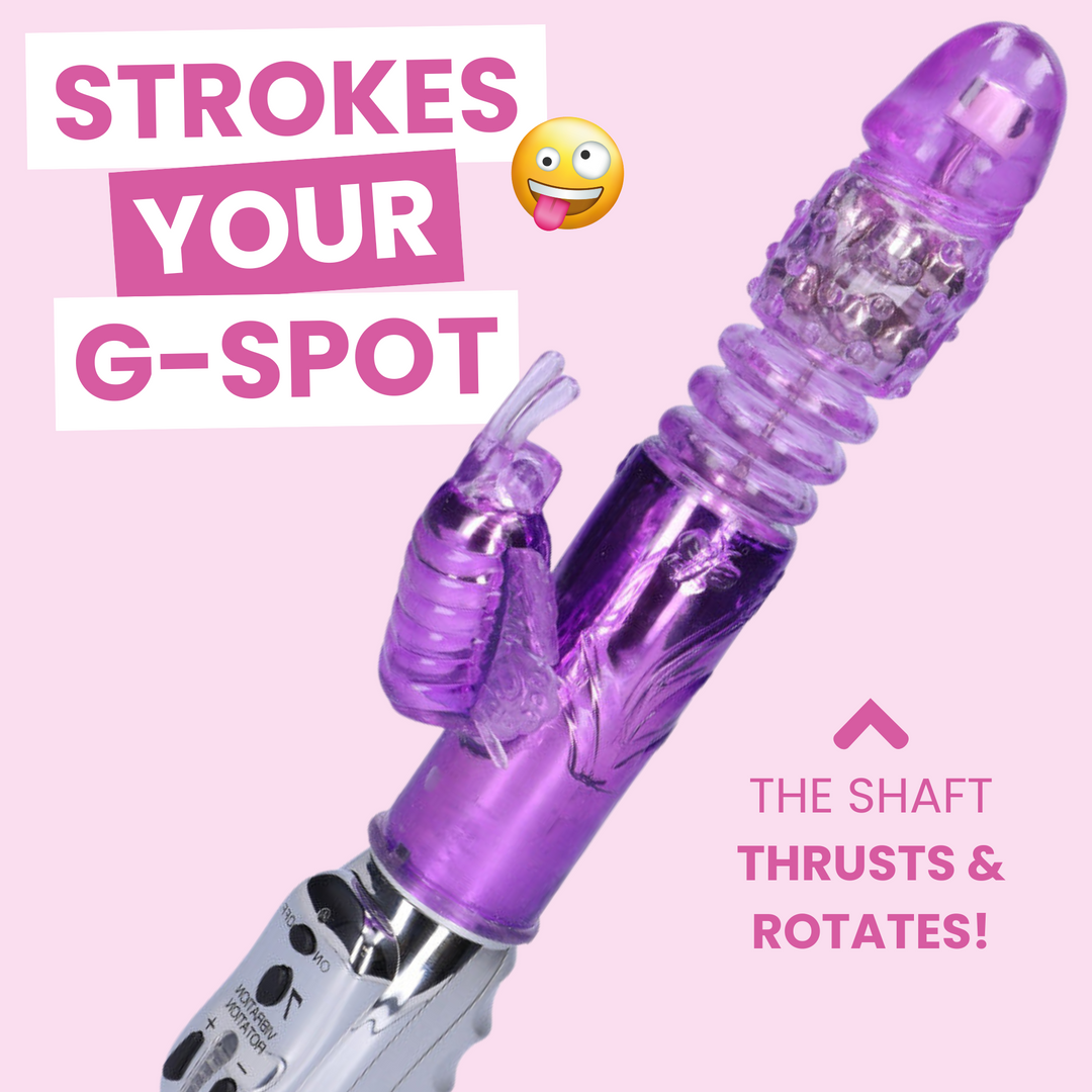 Aura Butterfly Thrusting, Rotating, & Vibrating Machine TooTimid.com Aura Butterfly Thrusting, Rotating, & Vibrating Machine TooTimid.com