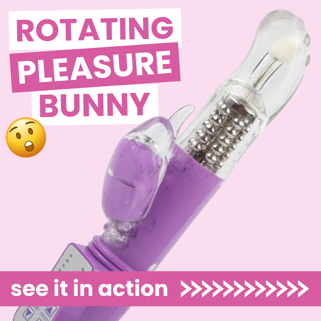 Rotating G-Spot Stroking Rabbit Vibrator TooTimid.com Rotating G-Spot Stroking Rabbit Vibrator TooTimid.com