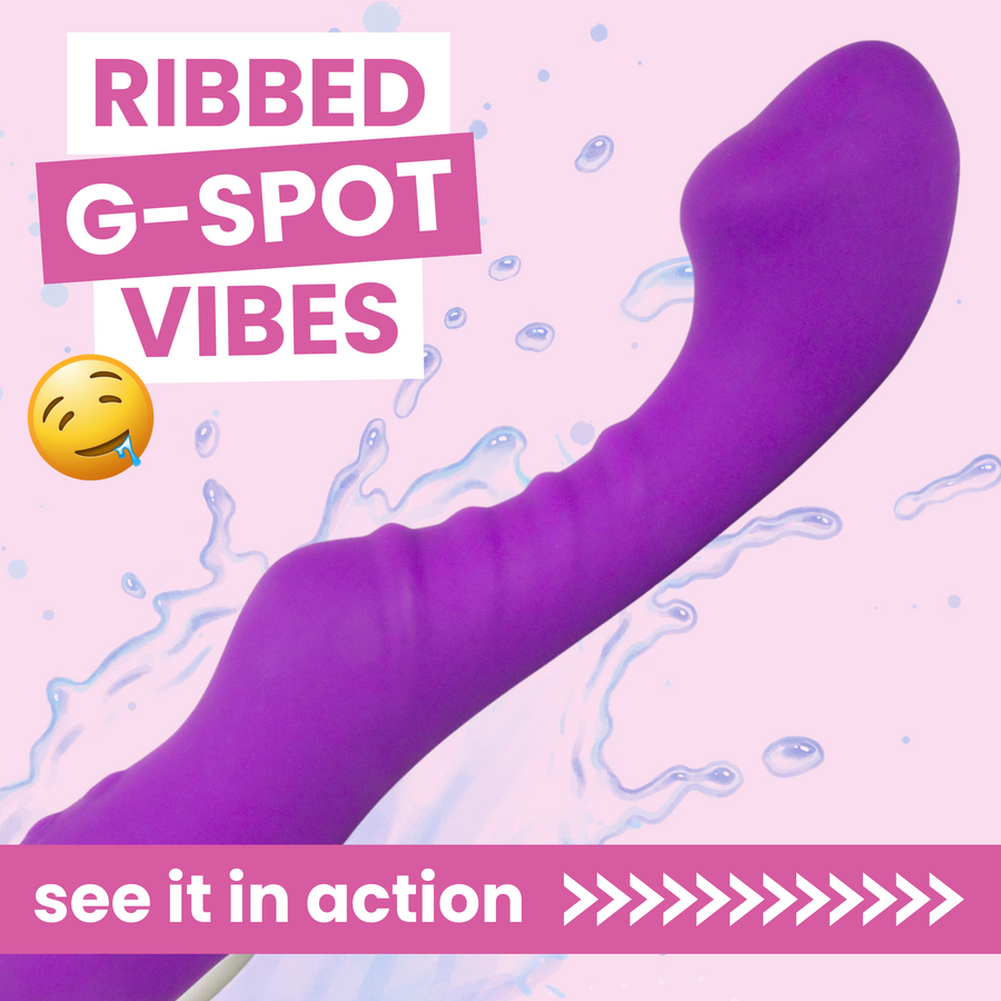 Eli Silicone Personal G-Spot Massager. RIBBED G-SPOT VIBES see it in action. 