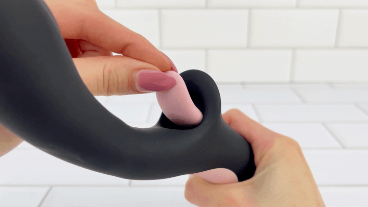 Thumping & Licking Silicone Rabbit - Hits That G-spot While Giving You Oral!