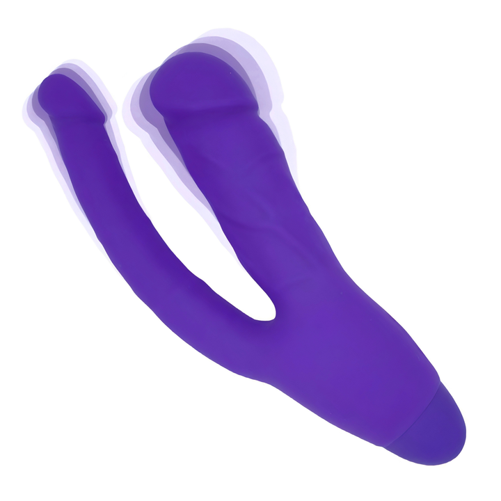 Silicone Double Penetrator powerful vibrations 