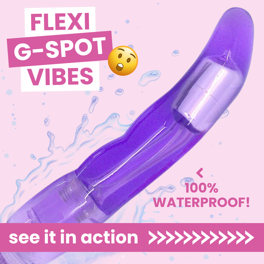 FLEXI G-SPOT VIBES 100% WATERPROOF! see it in action >>>>>