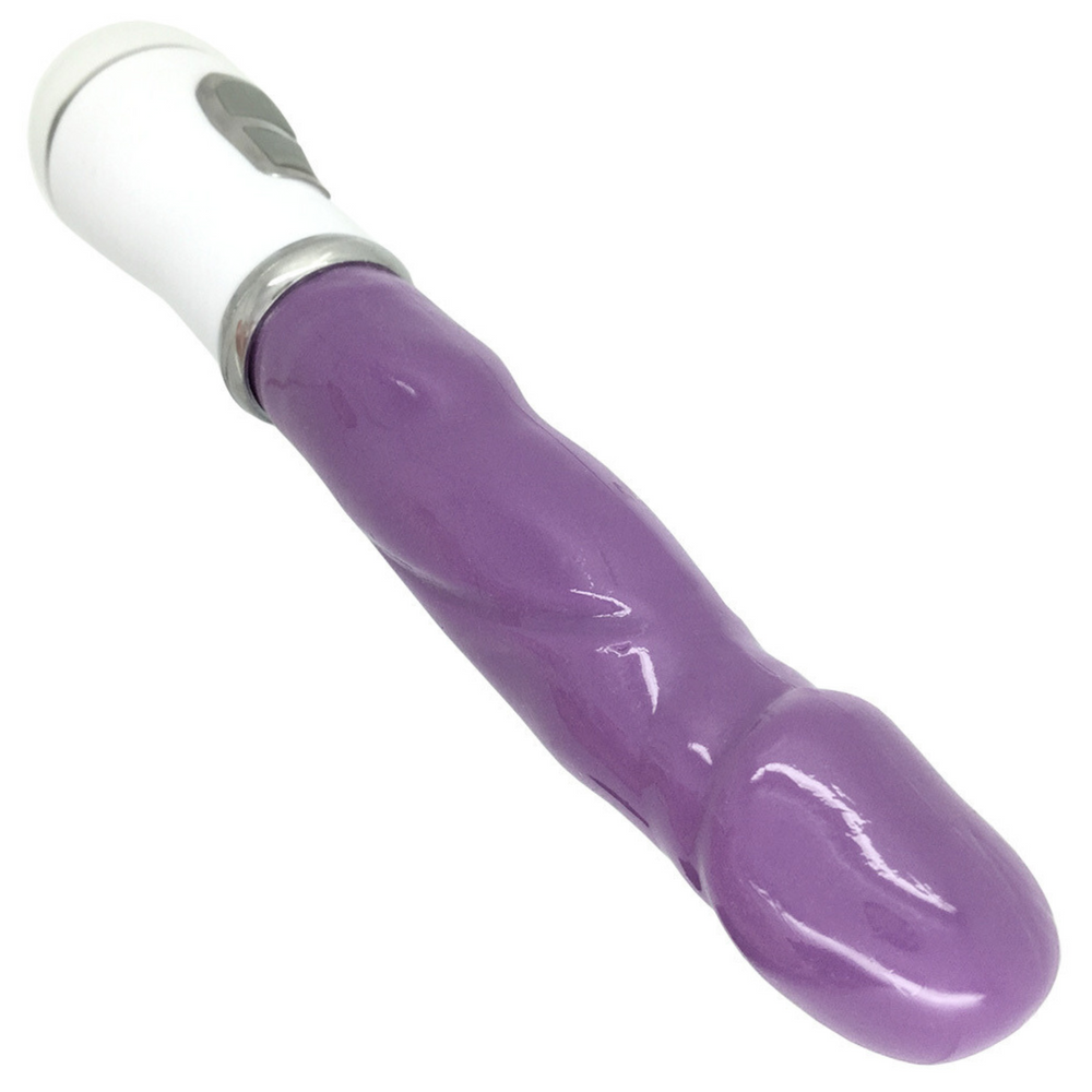 Purple Vibrating Dildo birds-eye view