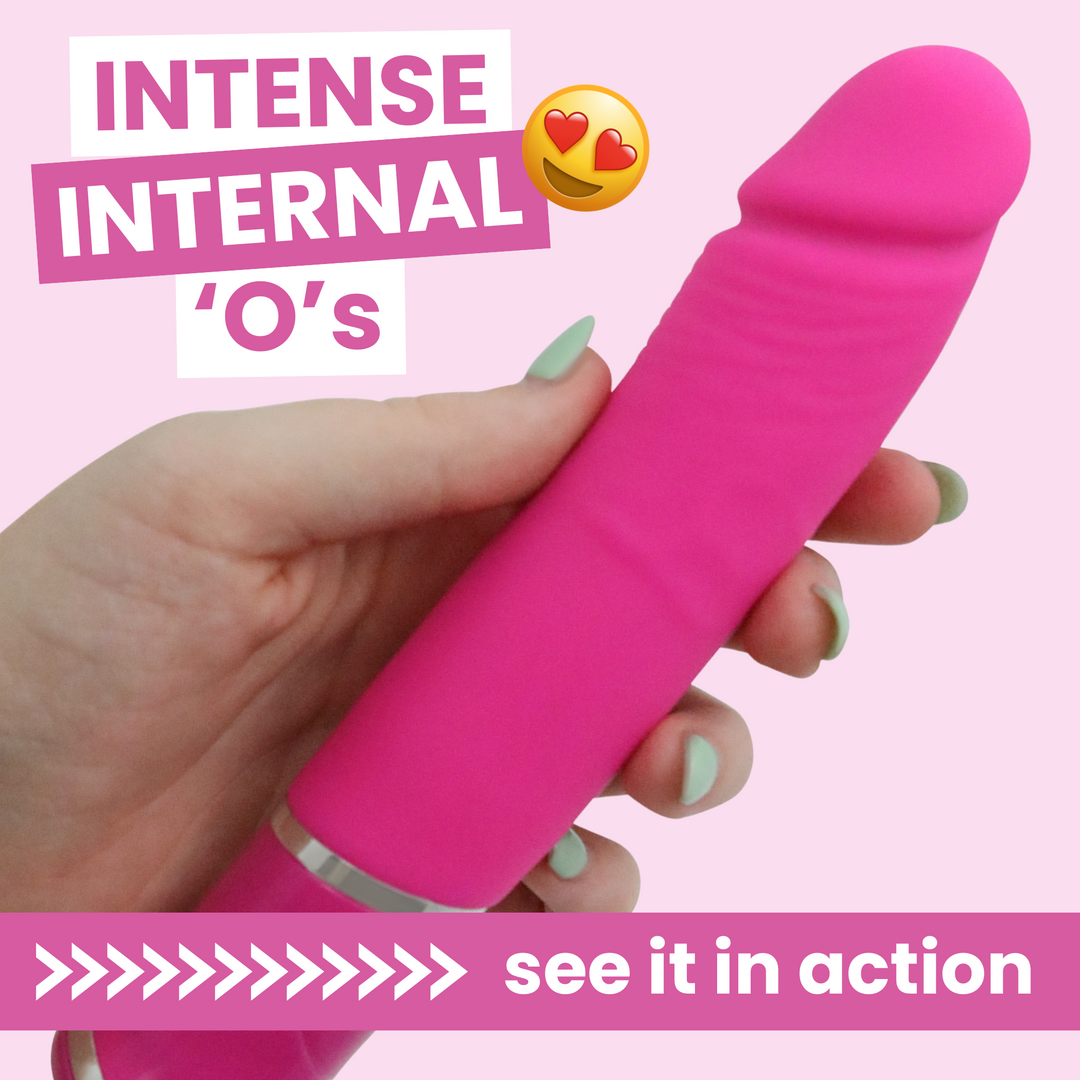 INTENSE INTERNAL orgasms Pink Vibe
