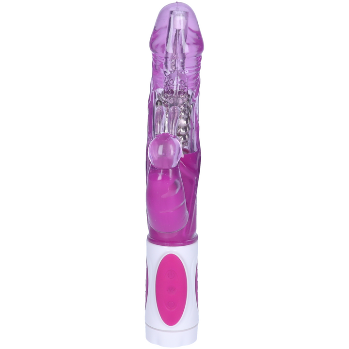 Front view of rabbit on triple stimulator