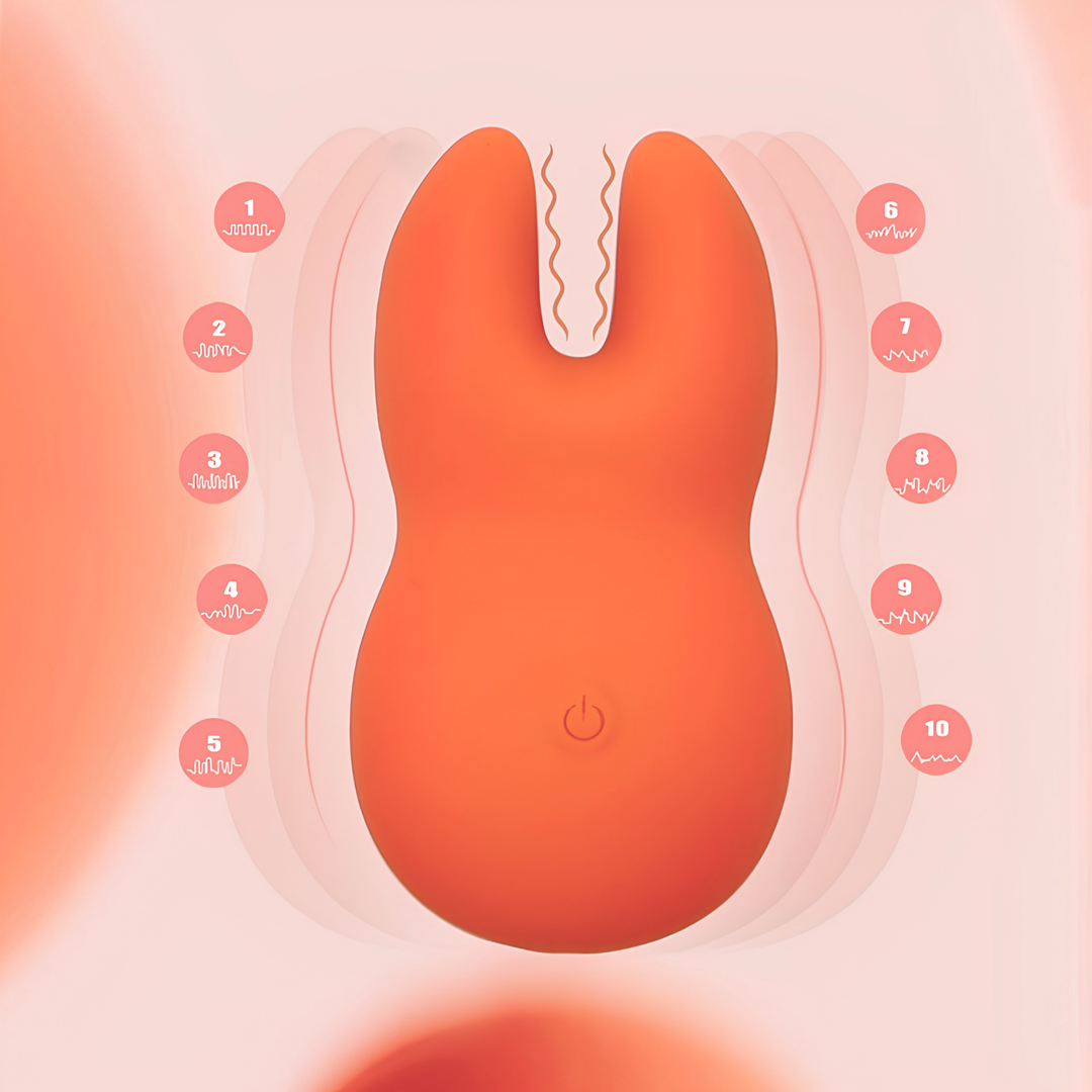 Clit-Encasing Vibrator 10 vibration modes 