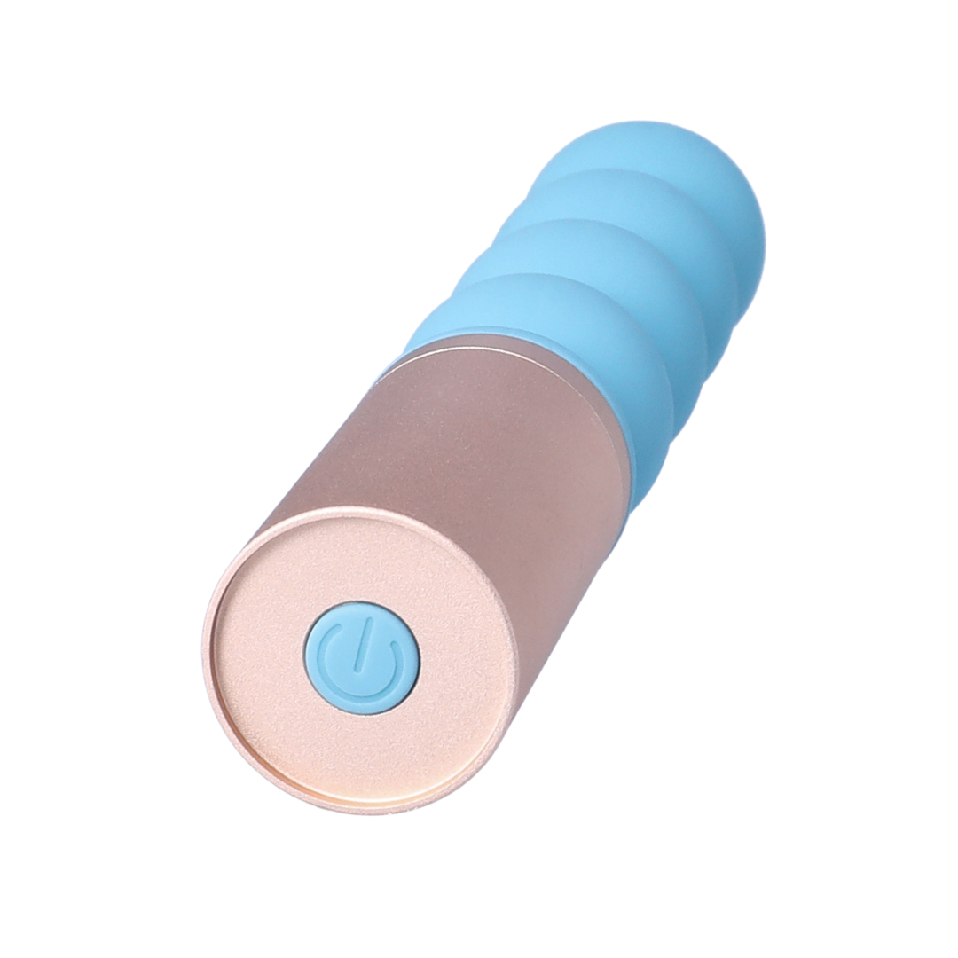 power button on Luxury Beaded Wand Massager 