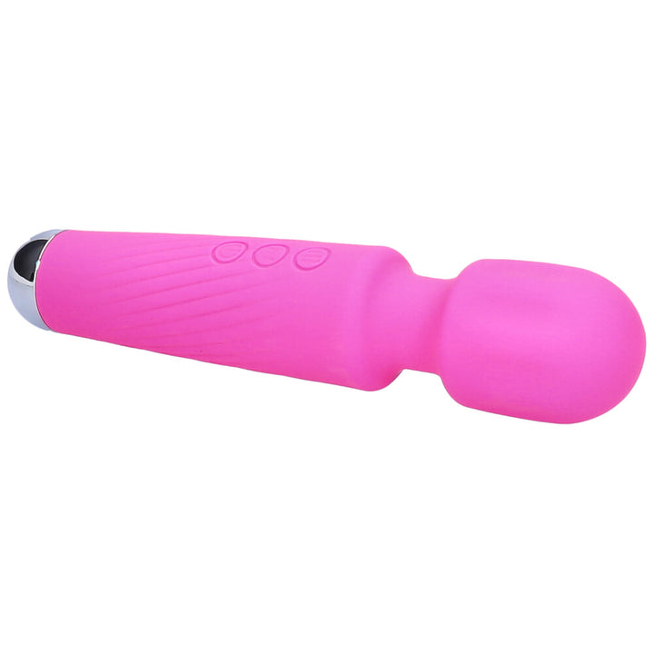 Powerful silicone wand on side
